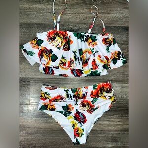 Brand New Floral Bikini Large
